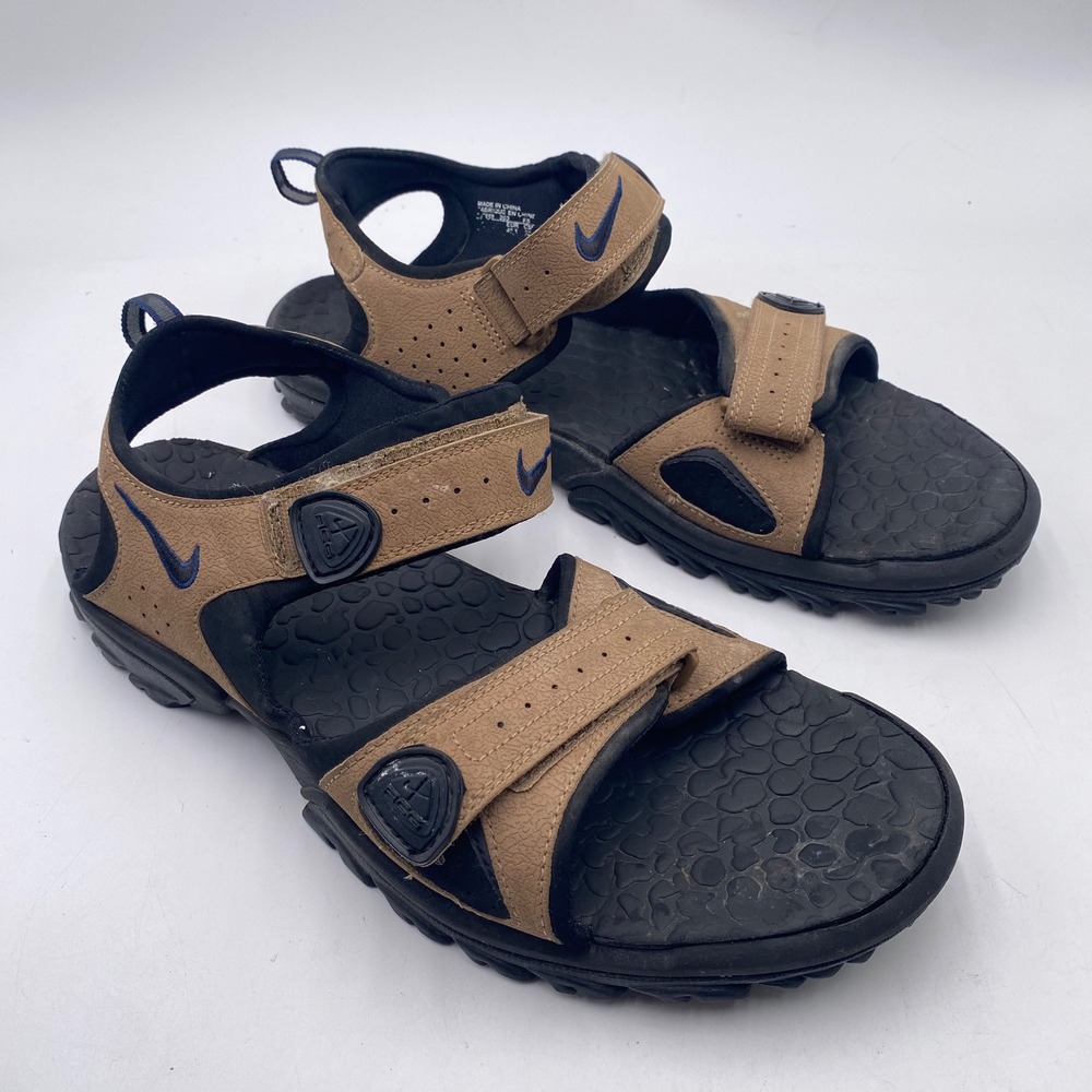 Nike ACG Deschutz Sport Sandals Mens 14 Tan All-Trac Hiking Outdoor Trail Shoes